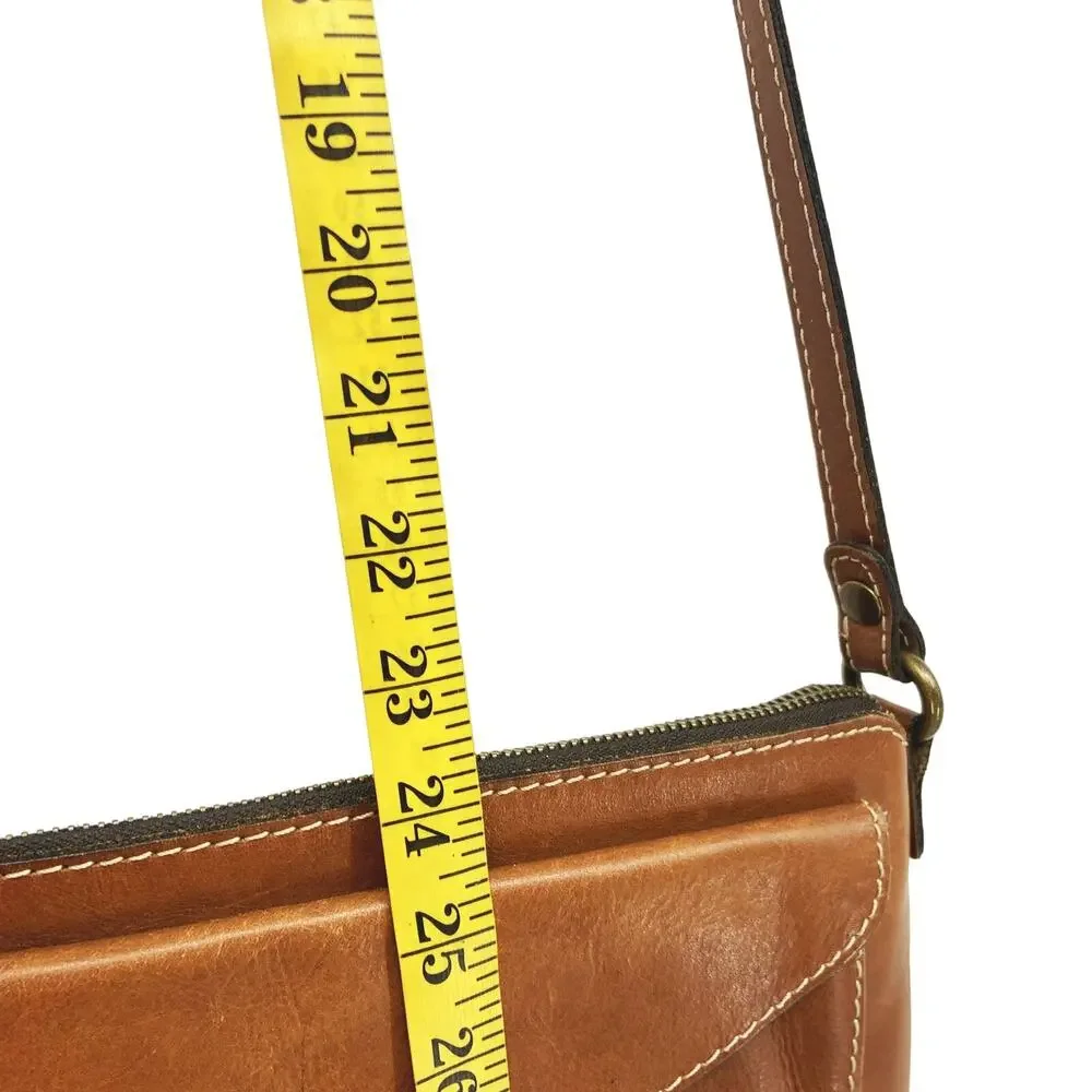 Patricia Nash Kirby East West Leather Crossbody Bag